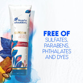 Head & Shoulders creamy conditioner texture demonstrating hydration