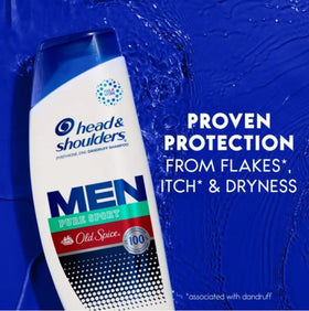 Head & Shoulders dual pack beside ruler showing compact travel benefit
