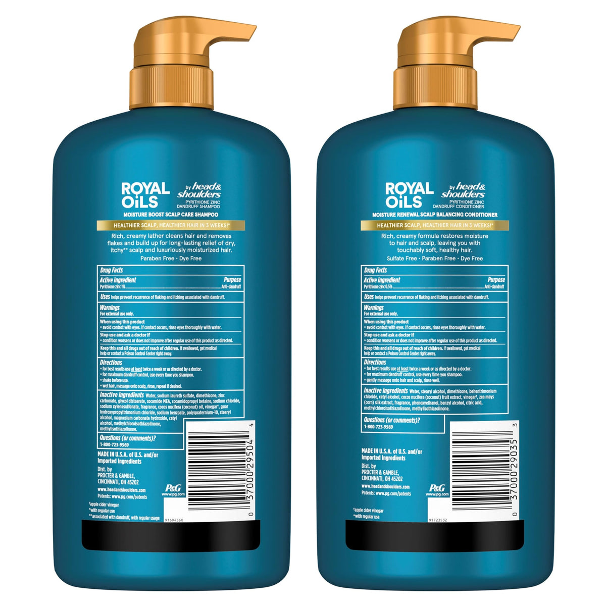 Head & Shoulders lifestyle bathroom display showing salon-style convenience