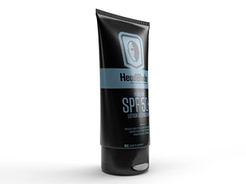 HeadBlade HeadLube lotion texture closeup demonstrating quick absorption