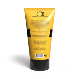 close-up of HeadShed scrub texture showing fine walnut shell exfoliants for gentle smoothing