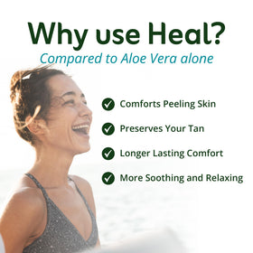 Heal by InnovaCorium pump in hand dispensing foam for mess-free application