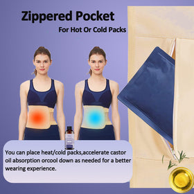 Healo wrap fitted around neck showing comfortable, adjustable support