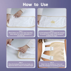 Healo wrap held in hand for scale to visualize compact, travel-friendly size