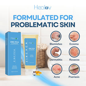 Healov product label showing ingredients and fragrance for informed choice