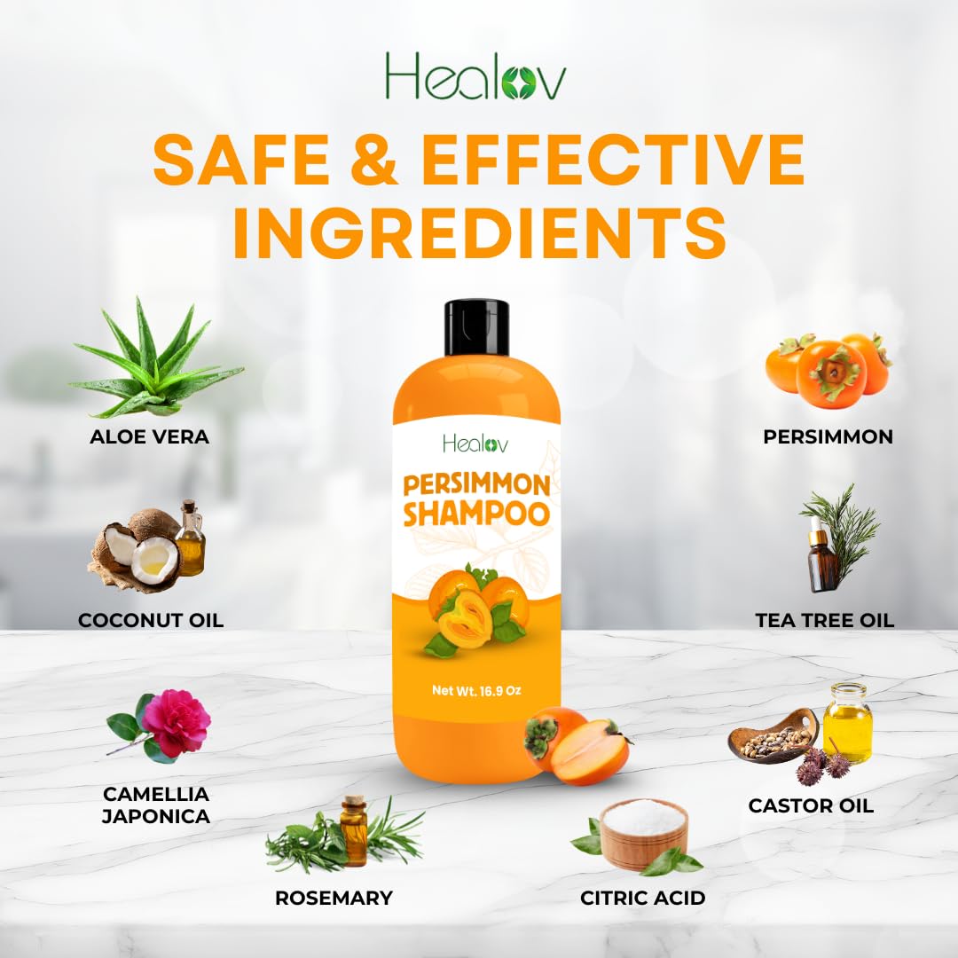 Healov shampoo being used by a family for shared odor control