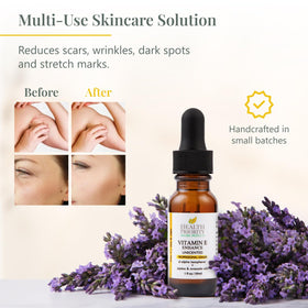 Health Priority Naturals jojoba oil close-up highlighting organic carrier oil for balanced absorption
