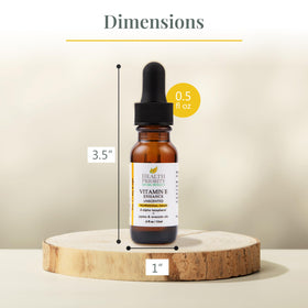 Health Priority Naturals oil texture on hand demonstrating smooth absorption