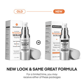 HealthyDerm serum texture on hand showing lightweight hydration benefit