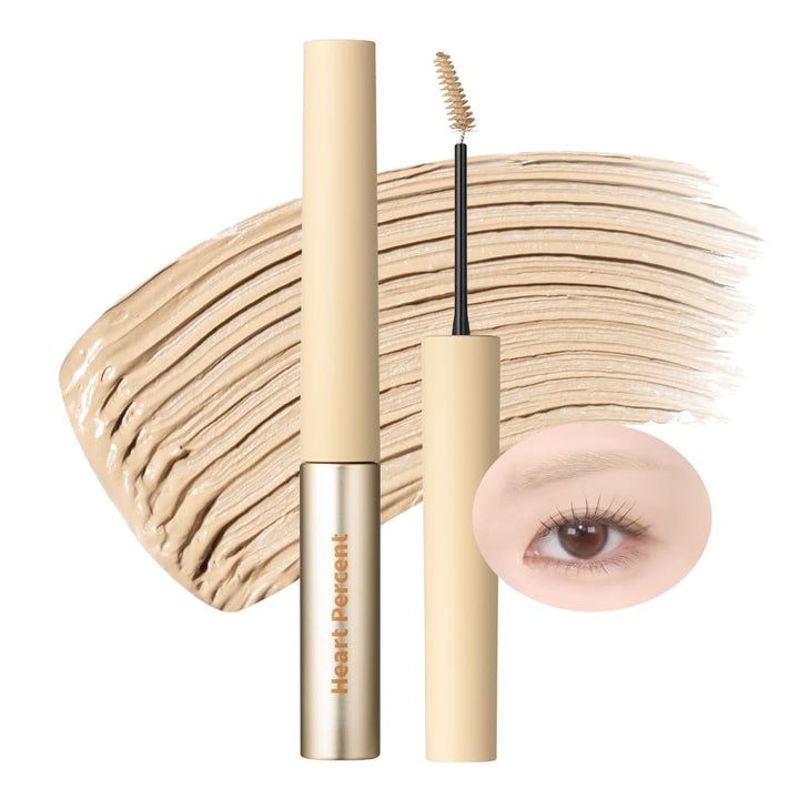 Heart Percent browcara front packaging showing product name and shade