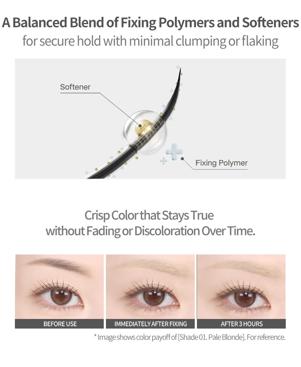 Heart Percent browcara creamy texture close-up showing smooth coverage