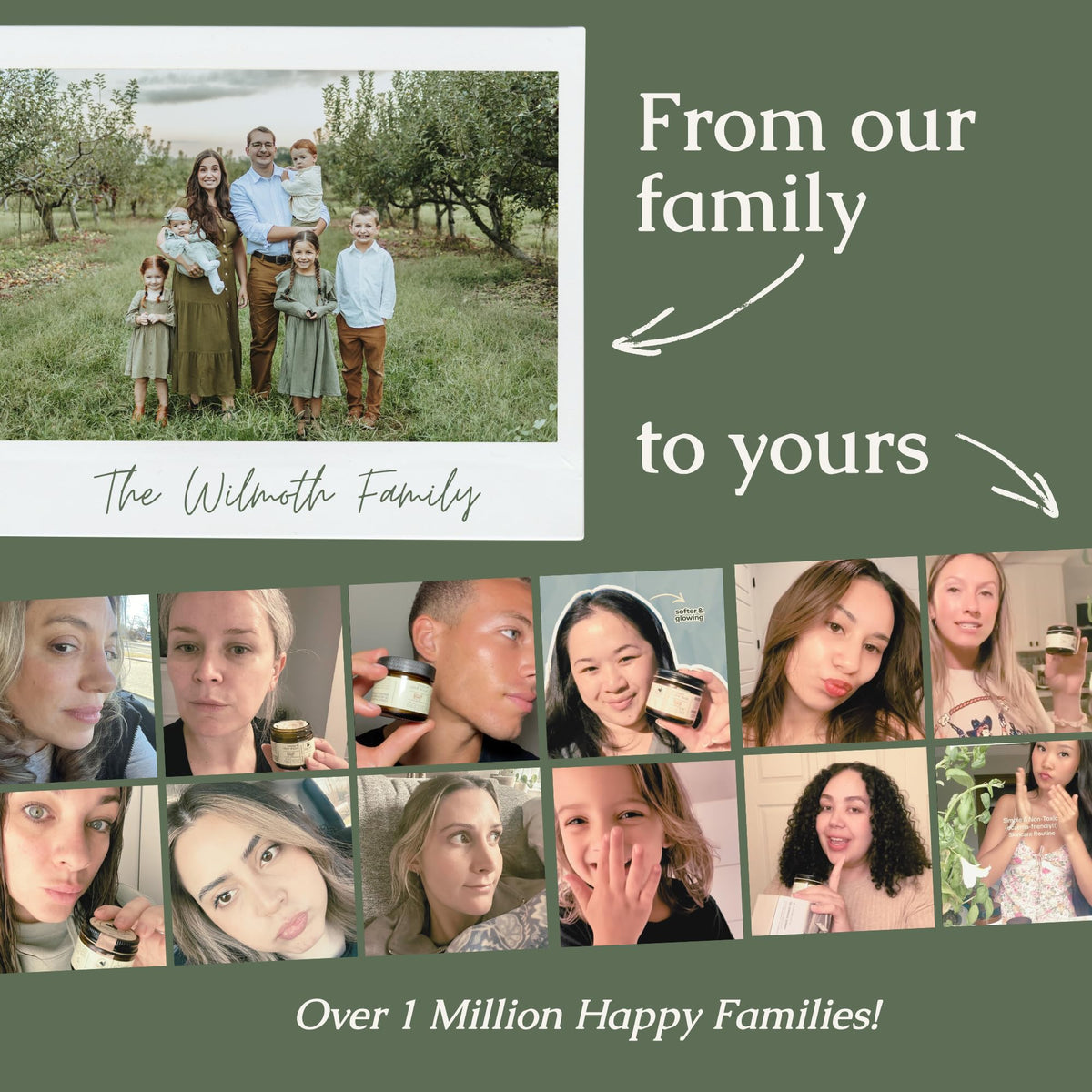 Hearth and Homestead applied on hands demonstrating quick absorption and softening