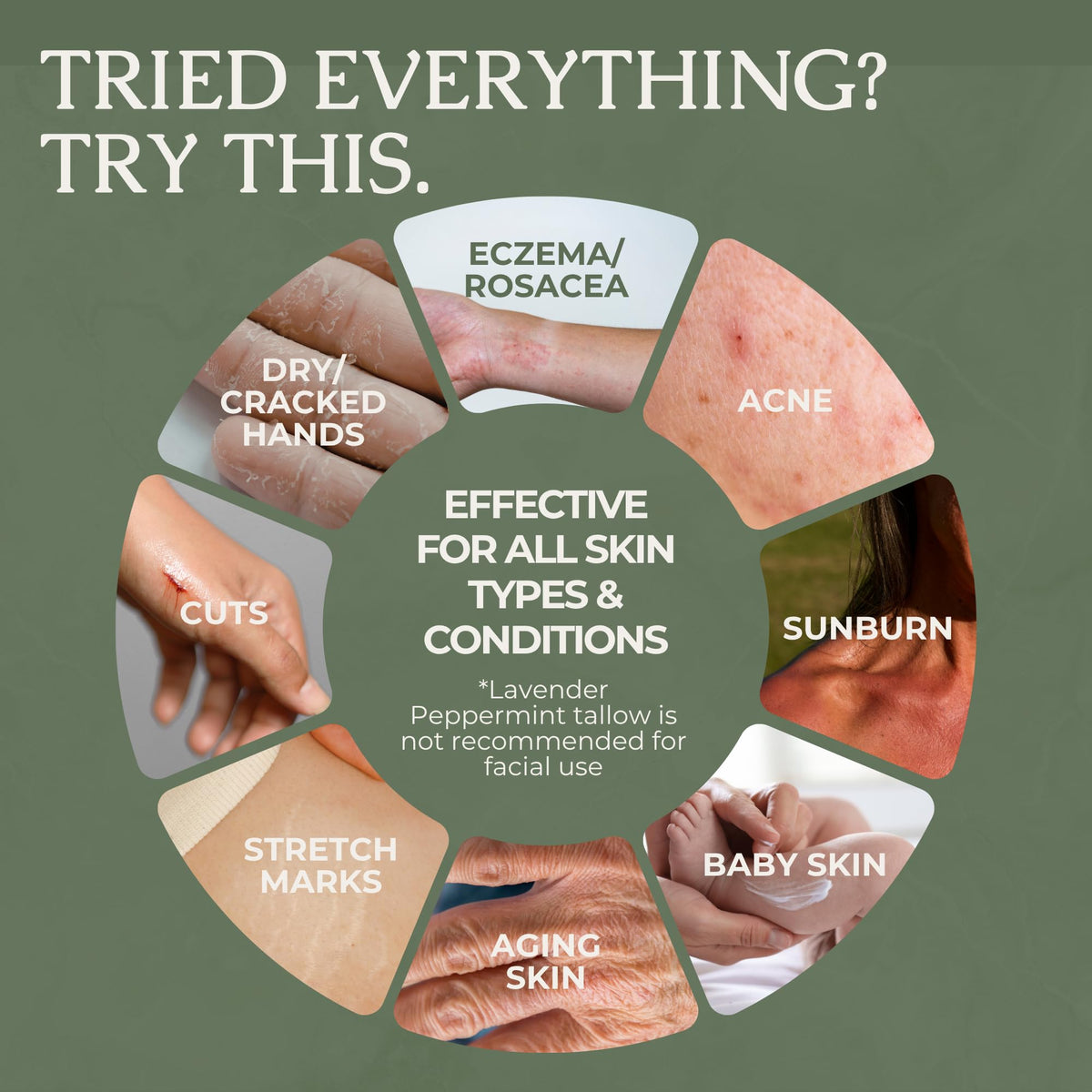 Hearth and Homestead applying balm to elbow to demonstrate targeted hydration benefit