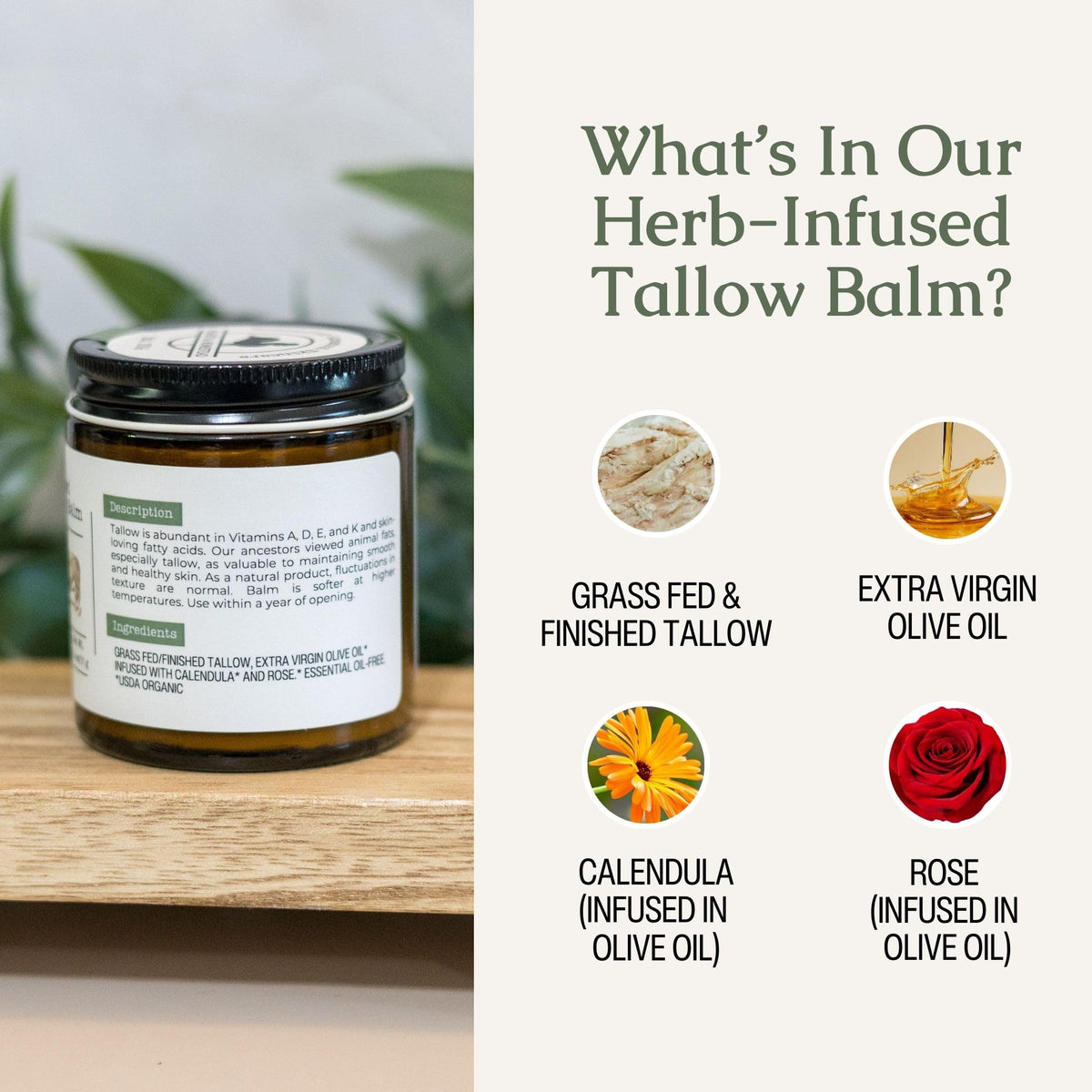 Hearth and Homestead jar on bathroom counter suggesting everyday ritual benefit