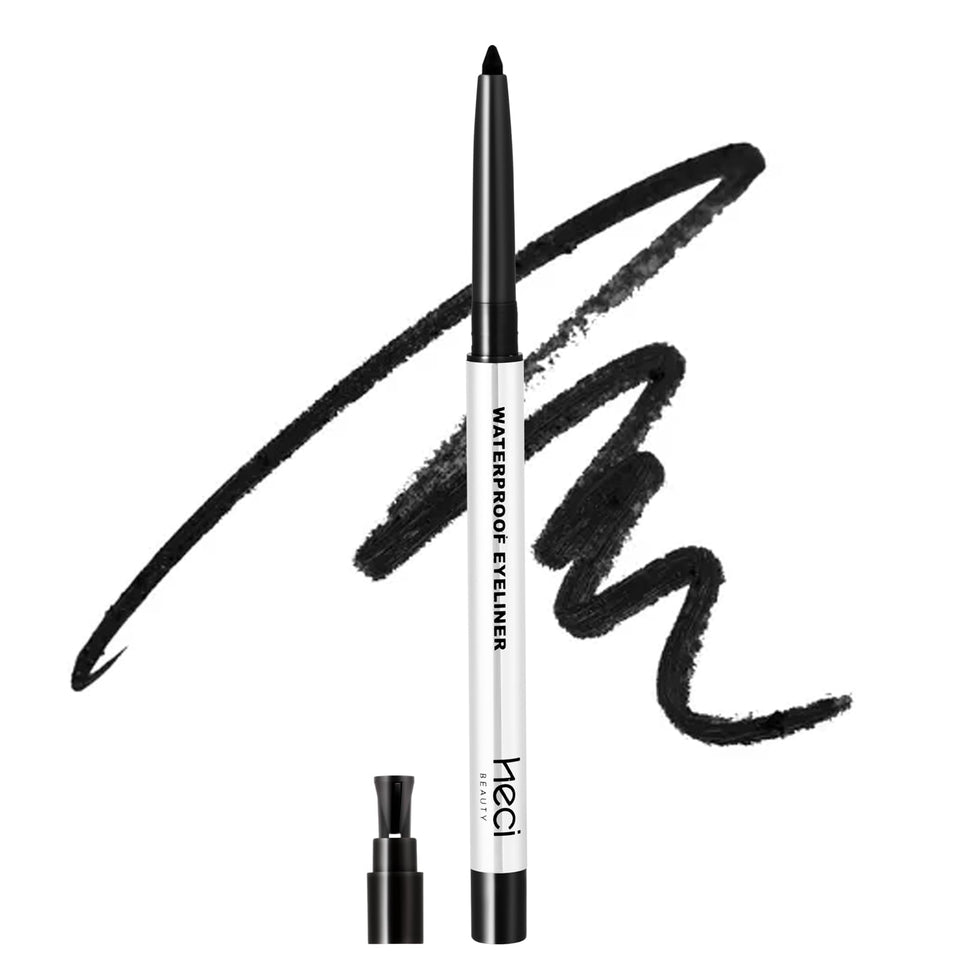 HECI BEAUTY pencil front packaging showing sleek design and product name