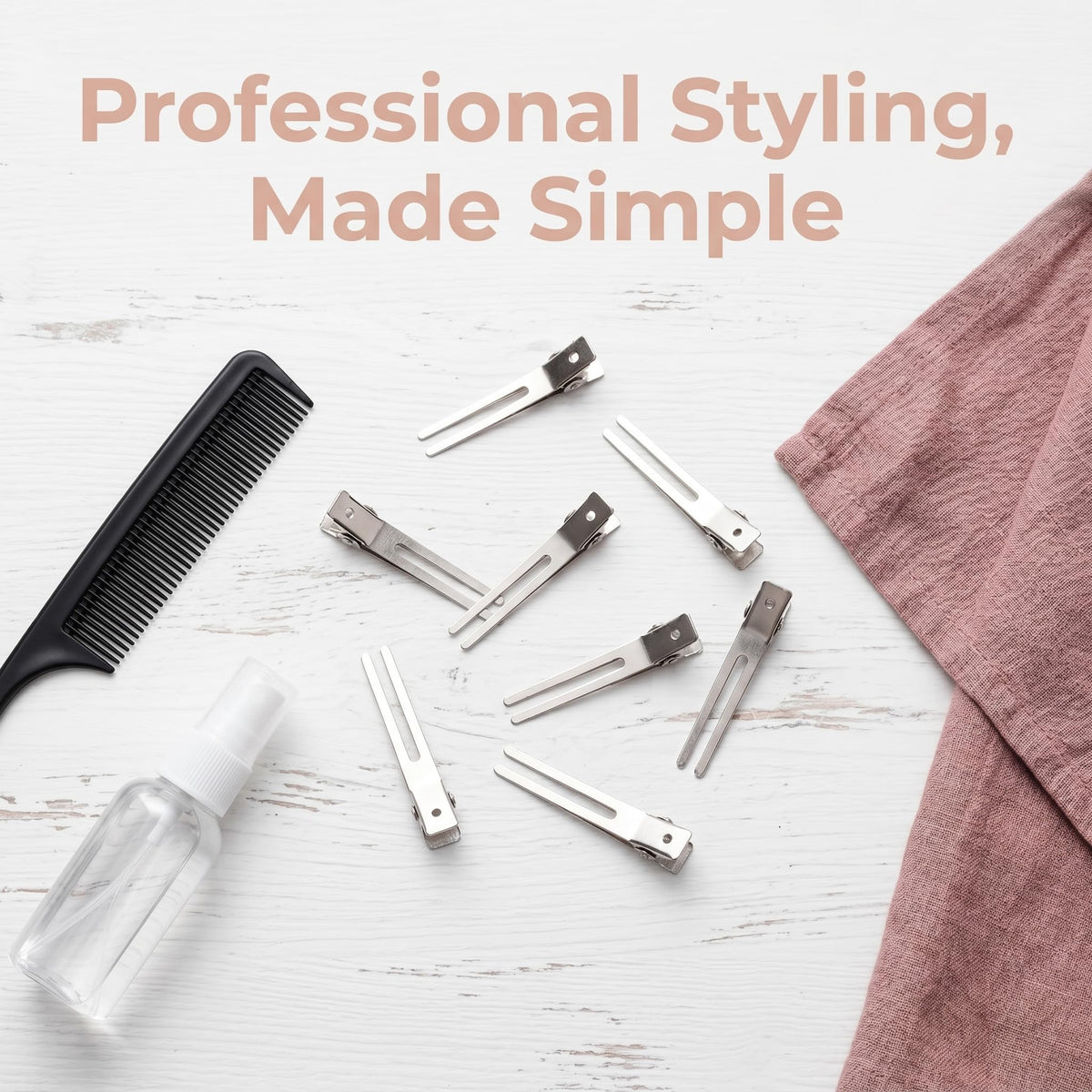 Hedume clip with added accessory showing DIY customization benefit
