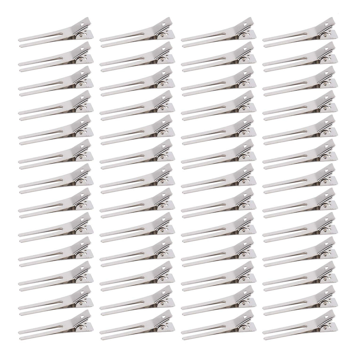 Hedume double prong clips front pack showing quantity and durable finish benefit