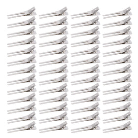 Hedume double prong clips front pack showing quantity and durable finish benefit
