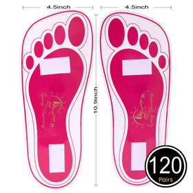 HeeStar single pair unwrapped on hand demonstrating ease of application and fit