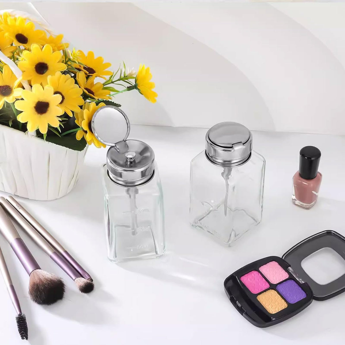 HEHIPLE two bottles styled on vanity for multi-location ready benefit