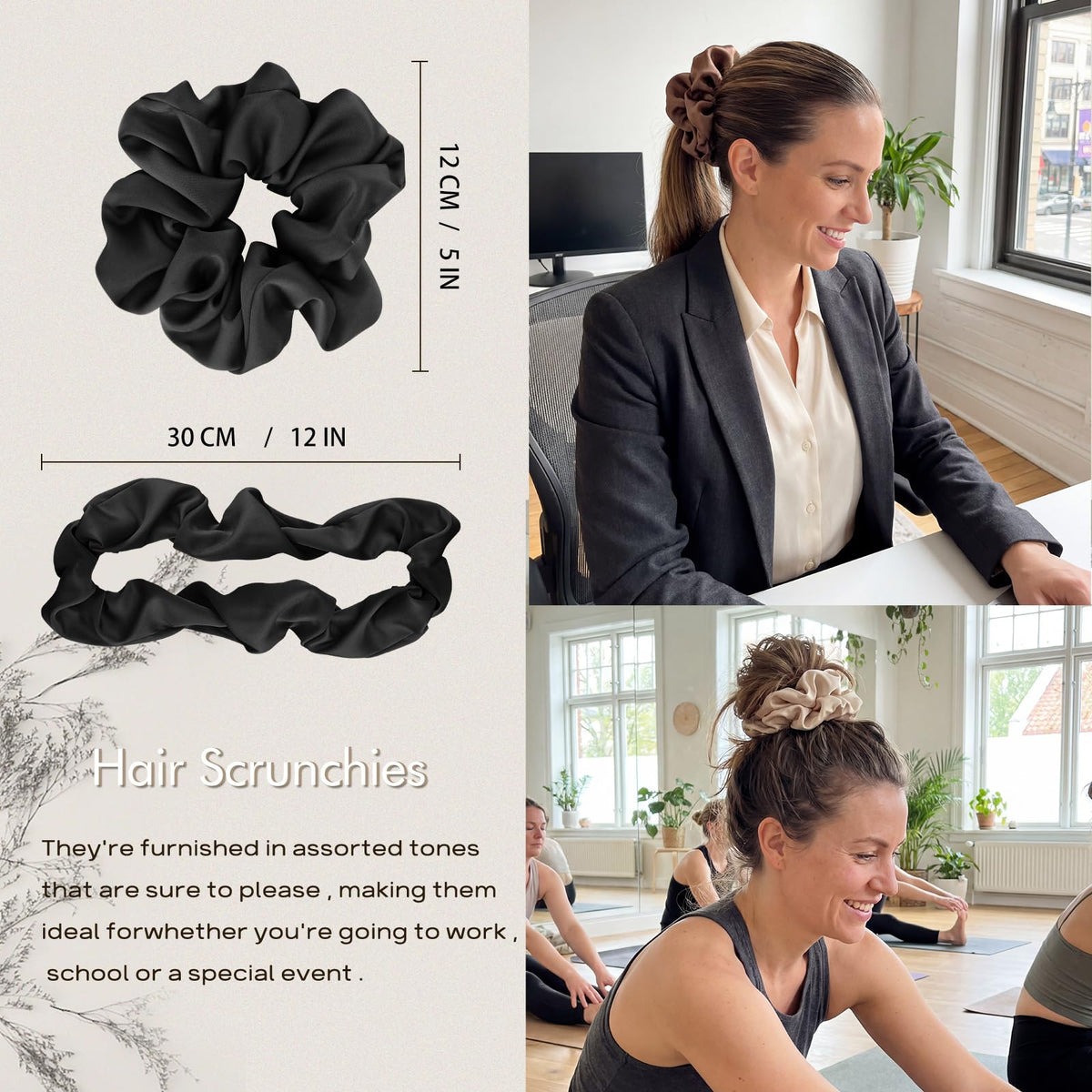 Helamvly scrunchies inside gift box illustrating ready-to-gift presentation