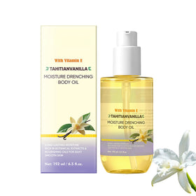 Helbr front bottle showing clean vanilla oil packaging and quick absorption benefit