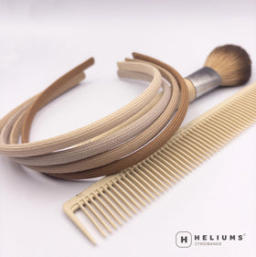 Heliums plastic core edge detail showing flexible construction and durability