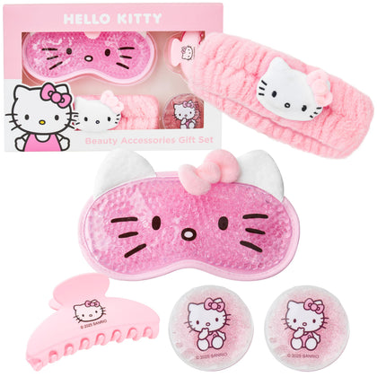 Hello Kitty front packaging showing full beauty set and cute branding for gifting