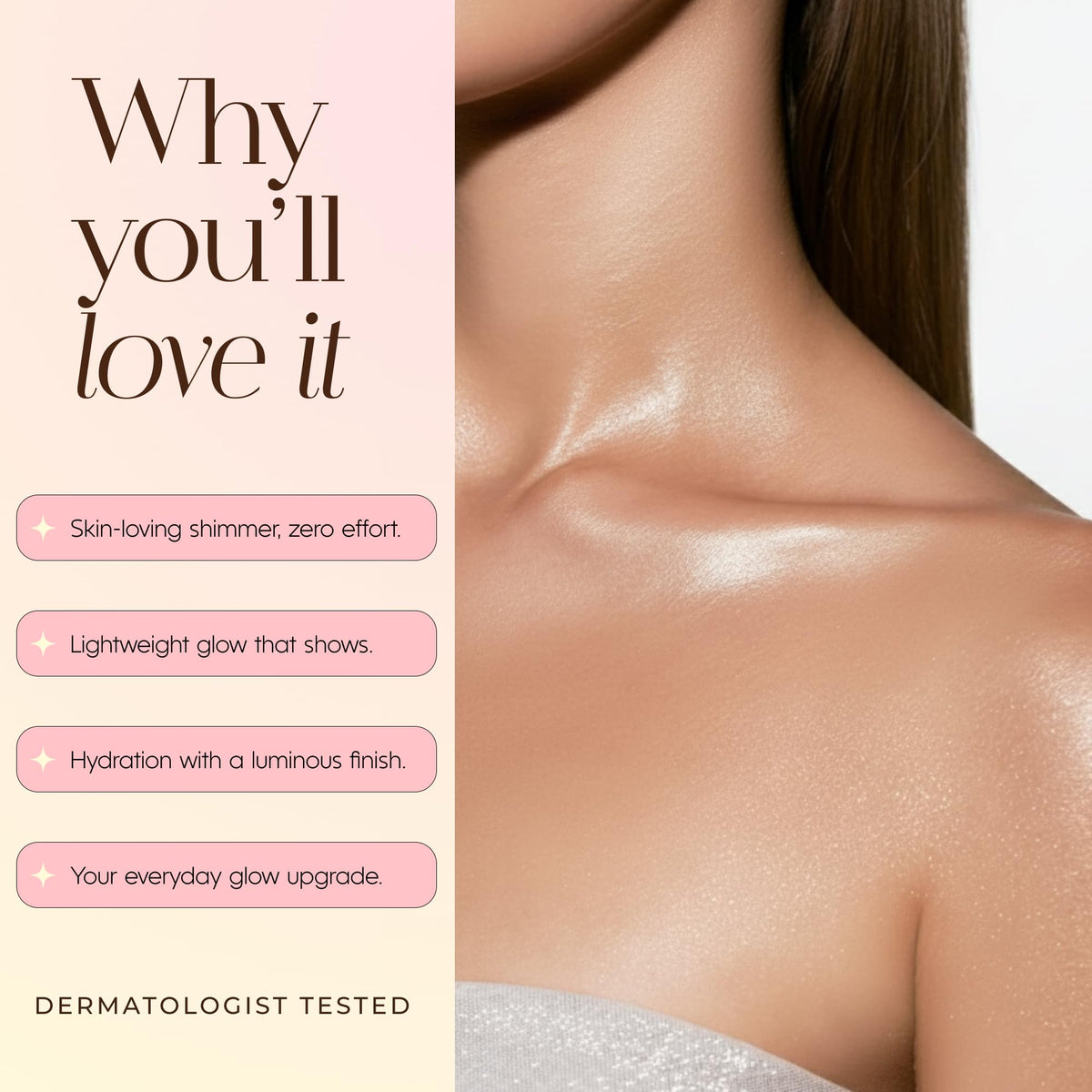 Hello You jojoba and hyaluronic ingredients visual highlighting hydration benefits