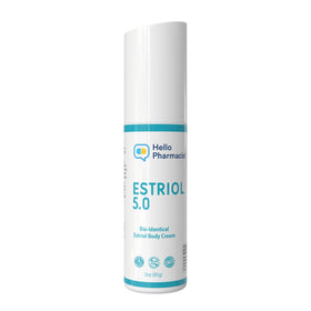 HelloPharmacist front packaging showing product name and benefits, clear branding and trust