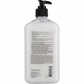 Hempz two bottles staged in bathroom showing family-sized, everyday use