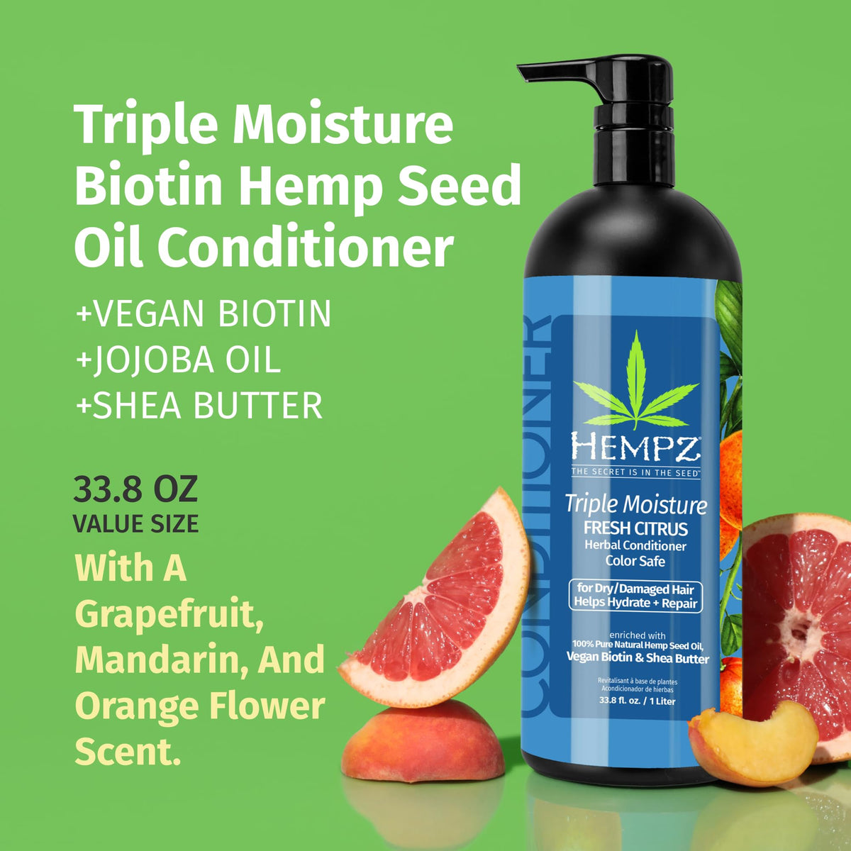 Hempz closeup of hemp seed and avocado oils ingredients boosting hydration