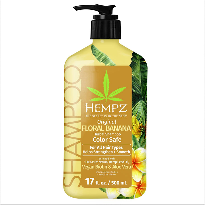Hempz front bottle view showing product name and 17 fl oz benefit