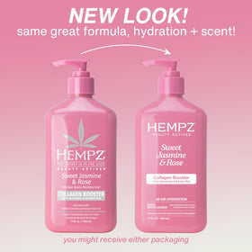 Hempz pump close-up with visible lotion texture highlighting easy dispensing benefit