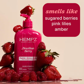 Hempz cream texture spread on skin demonstrating rich hydration benefit