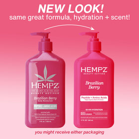 Hempz pump close-up dispenses lotion for easy application and less waste
