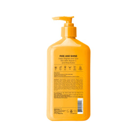Hempz pump dispensing lotion demonstrating easy daily use
