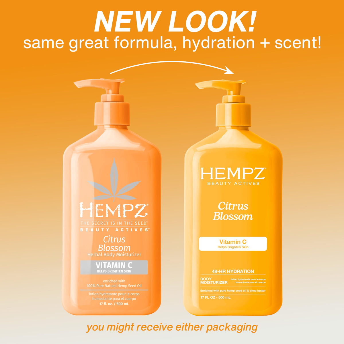 Hempz creamy lotion texture close-up showing fast absorption