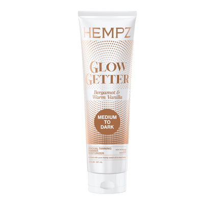 Hempz bottle front view showing label and size for easy identification and purchase