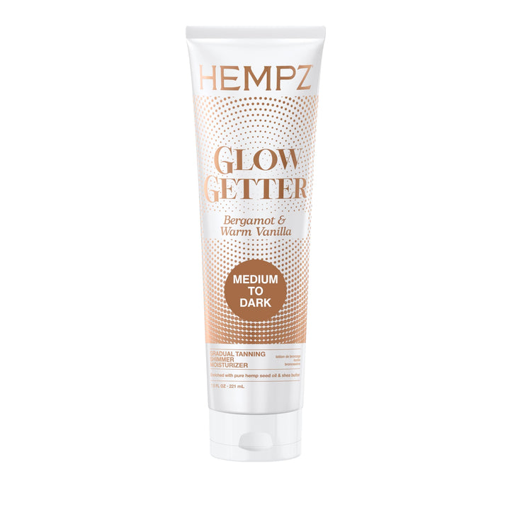 Hempz bottle front view showing label and size for easy identification and purchase