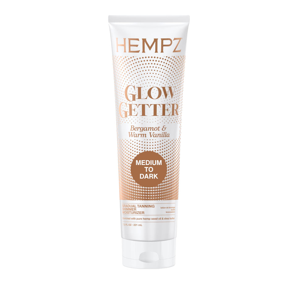 Hempz bottle front view showing label and size for easy identification and purchase