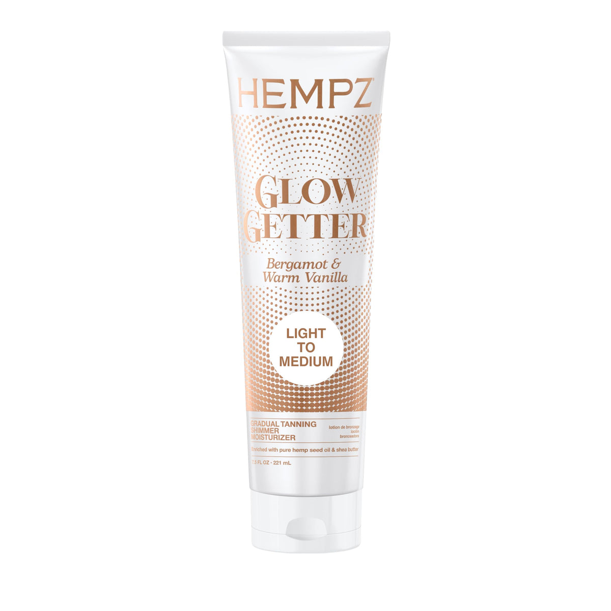 Hempz front packaging showing bottle and product name for easy identification and shelf appeal