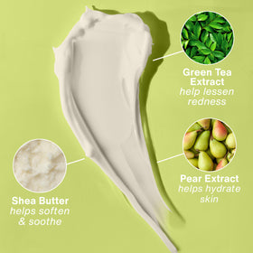 Hempz botanical ingredients display conveying natural nourishment