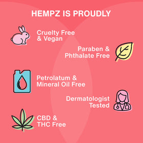 Hempz lotion on bathroom shelf in lifestyle scene offering daily skincare ritual