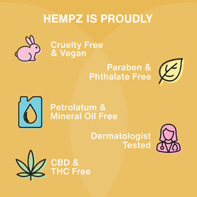 Hempz on bathroom shelf in lifestyle scene promoting daily moisturizing ritual