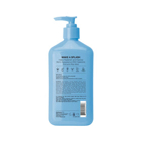 Hempz Ocean Breeze pump top close-up highlighting easy dispensing and clean use