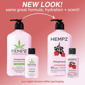 Hempz creamy lotion texture close-up demonstrating lightweight absorption