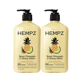 Hempz front packaging showing fragrance and benefits