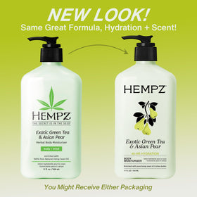 Hempz cream texture close-up highlighting quick absorption benefit