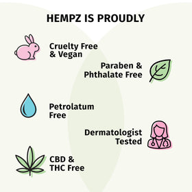 Hempz travel lifestyle scene in suitcase demonstrating TSA-approved portability and on-the-go glow